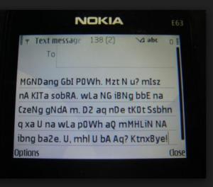 Nokia Text Message